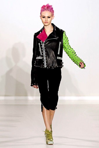 Kinder Aggugini, Spring/Summer 2012. London Fashion Week 2012. [Photo by Tim Whitby/Getty Images]