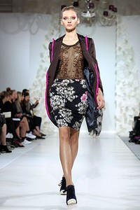 Kinder Aggugini, Spring/Summer 2012. London Fashion Week 2012. [Photo by Tim Whitby/Getty Images]