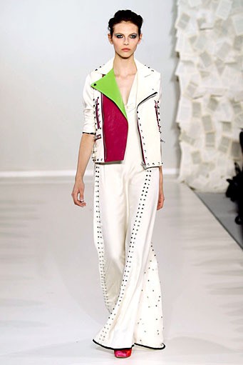 Kinder Aggugini, Spring/Summer 2012. London Fashion Week 2012. [Photo by Tim Whitby/Getty Images]