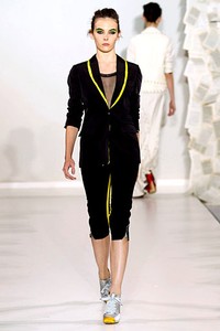 Kinder Aggugini, Spring/Summer 2012. London Fashion Week 2012. [Photo by Tim Whitby/Getty Images]