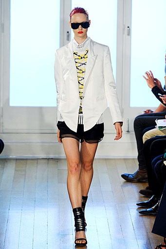 Julien Macdonald, Spring/Summer 2012. London Fashion Week 2012. [Photo by Ian Gavan/Getty Images]