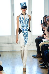 Julien Macdonald, Spring/Summer 2012. London Fashion Week 2012. [Photo by Ian Gavan/Getty Images]