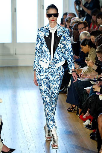 Julien Macdonald, Spring/Summer 2012. London Fashion Week 2012. [Photo by Ian Gavan/Getty Images]