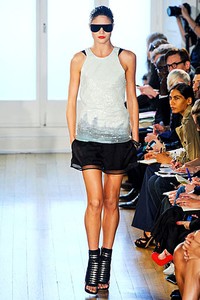 Julien Macdonald, Spring/Summer 2012. London Fashion Week 2012. [Photo by Ian Gavan/Getty Images]