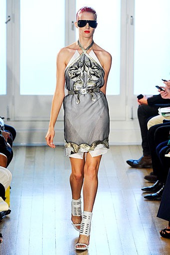 Julien Macdonald, Spring/Summer 2012. London Fashion Week 2012. [Photo by Ian Gavan/Getty Images]