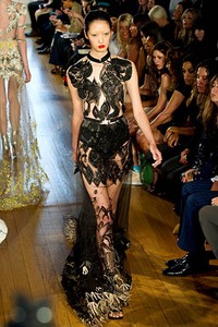 Julien Macdonald, Spring/Summer 2012. London Fashion Week 2012. [Photo by Ian Gavan/Getty Images]