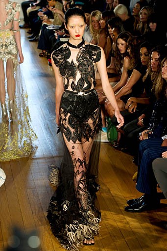 Julien Macdonald, Spring/Summer 2012. London Fashion Week 2012. [Photo by Ian Gavan/Getty Images]