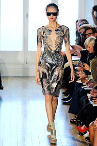 Julien Macdonald, Spring/Summer 2012. London Fashion Week 2012. [Photo by Ian Gavan/Getty Images]