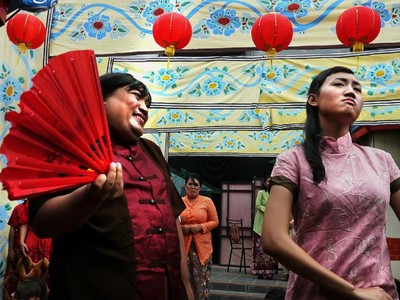 Nonton Capgome Sambut Tahun Baru Imlek