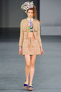 Louise Gray, Spring/Summer 2012. London Fashion Week 2012. [Photo by Tim Whitby/Getty Images]