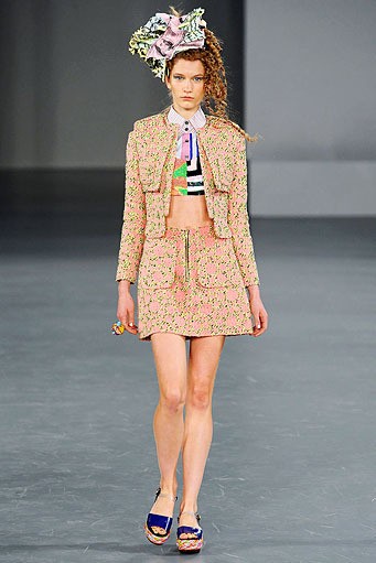 Louise Gray, Spring/Summer 2012. London Fashion Week 2012. [Photo by Tim Whitby/Getty Images]