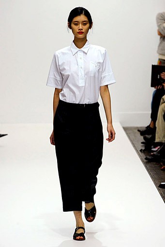 Margaret Howell, Spring/Summer 2012. London Fashion Week 2012. [Photo by Ian Gavan/Getty Images]