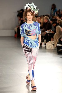 Louise Gray, Spring/Summer 2012. London Fashion Week 2012. [Photo by Tim Whitby/Getty Images]
