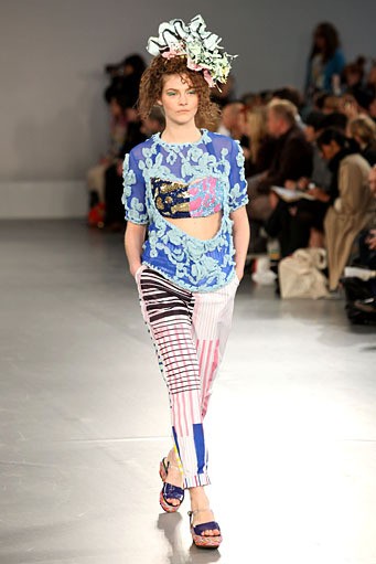Louise Gray, Spring/Summer 2012. London Fashion Week 2012. [Photo by Tim Whitby/Getty Images]