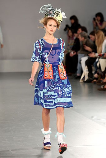 Louise Gray, Spring/Summer 2012. London Fashion Week 2012. [Photo by Tim Whitby/Getty Images]