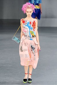 Louise Gray, Spring/Summer 2012. London Fashion Week 2012. [Photo by Tim Whitby/Getty Images]