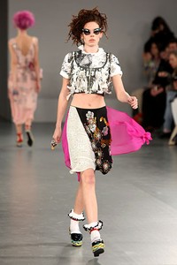 Louise Gray, Spring/Summer 2012. London Fashion Week 2012. [Photo by Tim Whitby/Getty Images]