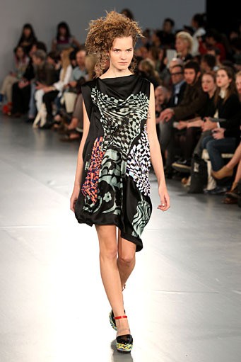 Louise Gray, Spring/Summer 2012. London Fashion Week 2012. [Photo by Tim Whitby/Getty Images]