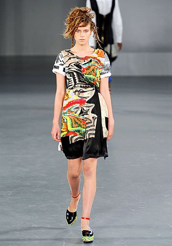 Louise Gray, Spring/Summer 2012. London Fashion Week 2012. [Photo by Tim Whitby/Getty Images]