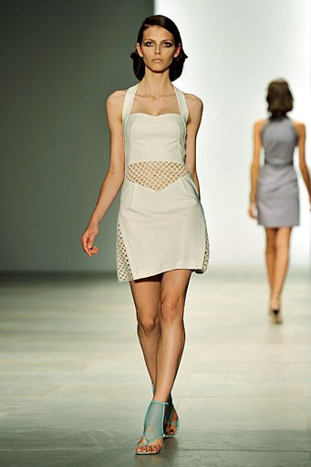 Marios Schwab, Spring/Summer 2012. London Fashion Week 2012. [Photo by Gareth Cattermole/Getty Images]