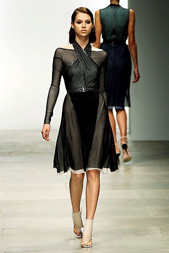 Marios Schwab, Spring/Summer 2012. London Fashion Week 2012. [Photo by Gareth Cattermole/Getty Images]