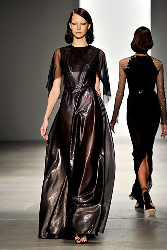 Marios Schwab, Spring/Summer 2012. London Fashion Week 2012. [Photo by Gareth Cattermole/Getty Images]