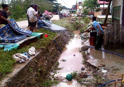 350 Rumah di Samarinda Terendam Lumpur