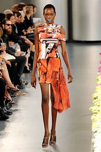 Mary Katrantzou, Spring/Summer 2012. London Fashion Week 2012. [Photo by Stuart Wilson/Getty Images]