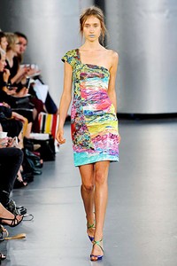 Mary Katrantzou, Spring/Summer 2012. London Fashion Week 2012. [Photo by Stuart Wilson/Getty Images]