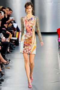 Mary Katrantzou, Spring/Summer 2012. London Fashion Week 2012. [Photo by Stuart Wilson/Getty Images]