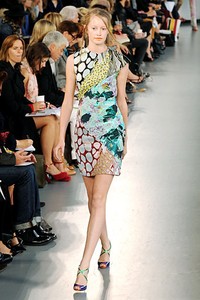 Mary Katrantzou, Spring/Summer 2012. London Fashion Week 2012. [Photo by Stuart Wilson/Getty Images]
