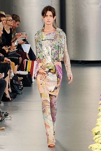 Mary Katrantzou, Spring/Summer 2012. London Fashion Week 2012. [Photo by Stuart Wilson/Getty Images]