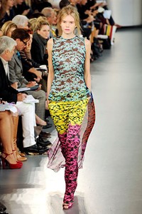 Mary Katrantzou, Spring/Summer 2012. London Fashion Week 2012. [Photo by Stuart Wilson/Getty Images]