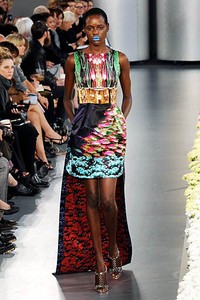 Mary Katrantzou, Spring/Summer 2012. London Fashion Week 2012. [Photo by Stuart Wilson/Getty Images]
