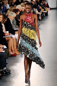 Mary Katrantzou, Spring/Summer 2012. London Fashion Week 2012. [Photo by Stuart Wilson/Getty Images]