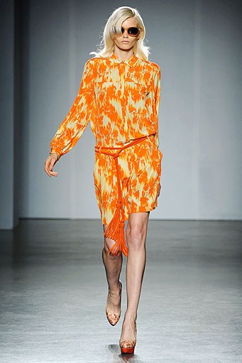 Matthew Williamson, Spring/Summer 2012. London Fashion Week 2012. [Photo by Gareth Cattermole/Getty Images]