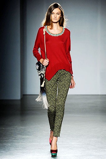 Matthew Williamson, Spring/Summer 2012. London Fashion Week 2012. [Photo by Gareth Cattermole/Getty Images]