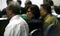 Sidang hari ini sejatinya mendengarkan kesaksian Mindo Rosalina Manulang yang pernah menjadi orang dekat Nazaruddin. Ramses/detikcom.
