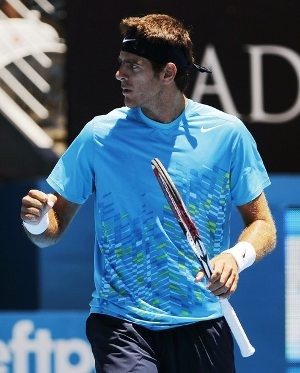 Del Potro Menang Mudah, Li Na ke Semifinal