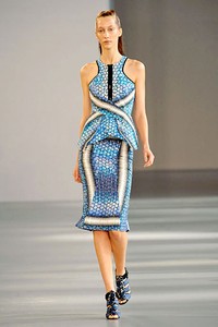 Peter Pilotto, Spring/Summer 2012. London Fashion Week 2012. [Photo by Tim Whitby/Getty Images]