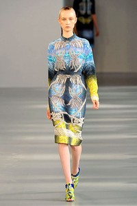Peter Pilotto, Spring/Summer 2012. London Fashion Week 2012. [Photo by Tim Whitby/Getty Images]