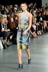 Peter Pilotto, Spring/Summer 2012. London Fashion Week 2012. [Photo by Tim Whitby/Getty Images]