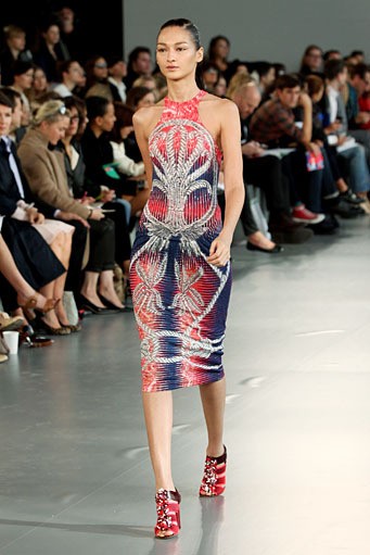 Peter Pilotto, Spring/Summer 2012. London Fashion Week 2012. [Photo by Tim Whitby/Getty Images]