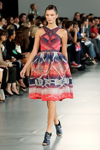 Peter Pilotto, Spring/Summer 2012. London Fashion Week 2012. [Photo by Tim Whitby/Getty Images]