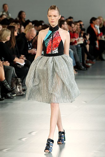 Peter Pilotto, Spring/Summer 2012. London Fashion Week 2012. [Photo by Tim Whitby/Getty Images]