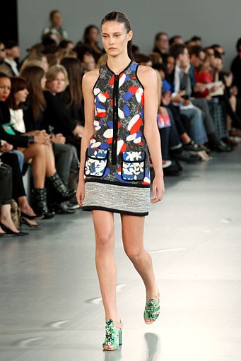 Peter Pilotto, Spring/Summer 2012. London Fashion Week 2012. [Photo by Tim Whitby/Getty Images]