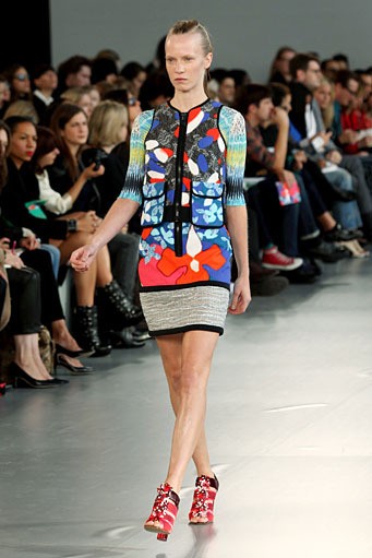 Peter Pilotto, Spring/Summer 2012. London Fashion Week 2012. [Photo by Tim Whitby/Getty Images]