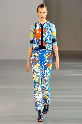 Peter Pilotto, Spring/Summer 2012. London Fashion Week 2012. [Photo by Tim Whitby/Getty Images]