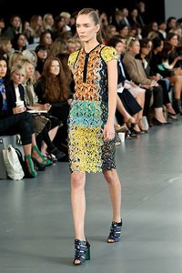 Peter Pilotto, Spring/Summer 2012. London Fashion Week 2012. [Photo by Tim Whitby/Getty Images]