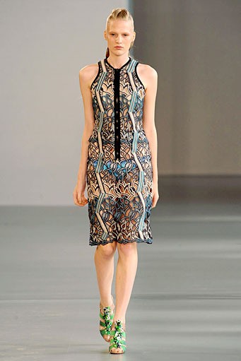 Peter Pilotto, Spring/Summer 2012. London Fashion Week 2012. [Photo by Tim Whitby/Getty Images]